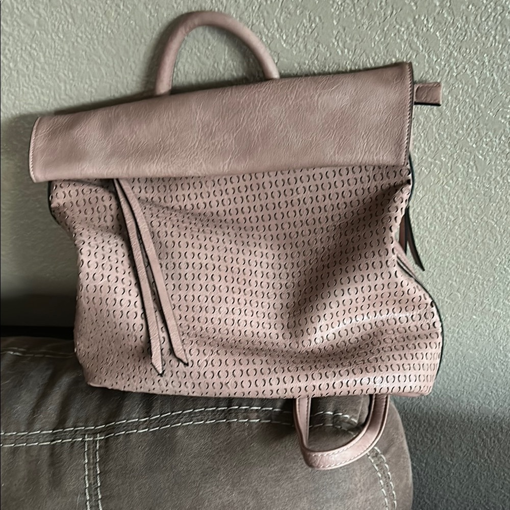 VIETA Fashion Textured Taupe Backpack